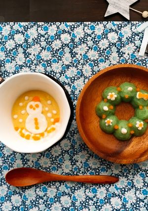 離乳食☆豆腐のポタージュとブロッコリー粥-レシピのメイン写真