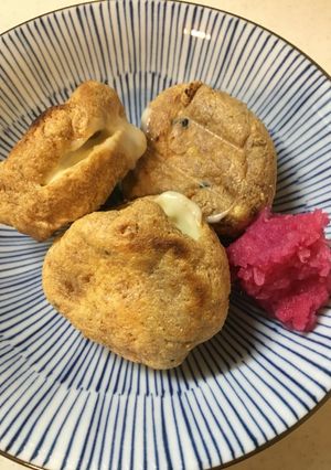 簡単一品☆チーズ入りのがんもどき-レシピのメイン写真