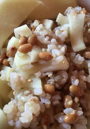 納豆と大根の辛し漬けのさっぱりまぜご飯-レシピのメイン写真