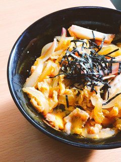 すき焼きのタレとフライパンで出来る親子丼-レシピのメイン写真