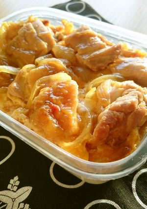 簡単すぎるお弁当♡親子丼（コツあり）-レシピのメイン写真