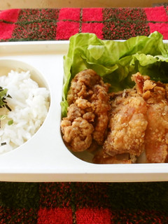 チキン竜田揚げのランチ(^^♪-レシピのメイン写真