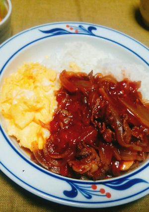 オムハヤシ-レシピのメイン写真