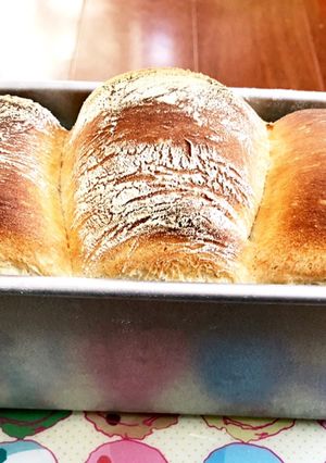 山型食パン(一次発酵まではHB)♪-レシピのメイン写真