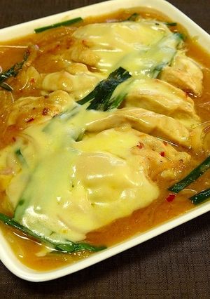 レンジで簡単！味噌風味☆チーズタッカルビ-レシピのメイン写真