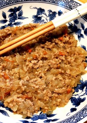 金平ごぼうのリメイク★筍？肉まんの具！-レシピのメイン写真