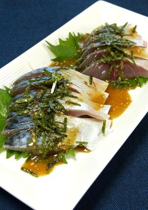 ＬＤＬ対策！青魚の刺身用たれ-レシピのメイン写真