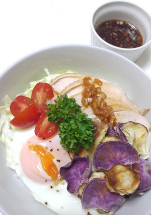 チキンプレート❤さつまいもチップ添え-レシピのメイン写真