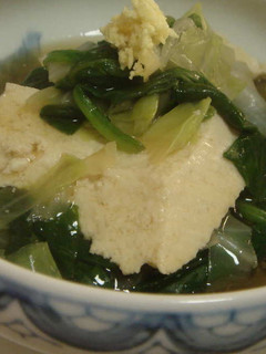 豆腐とほうれん草のトロトロ煮-レシピのメイン写真