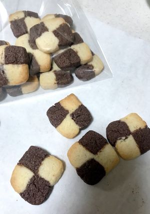 ビニール袋で！アイスボックスクッキー-レシピのメイン写真