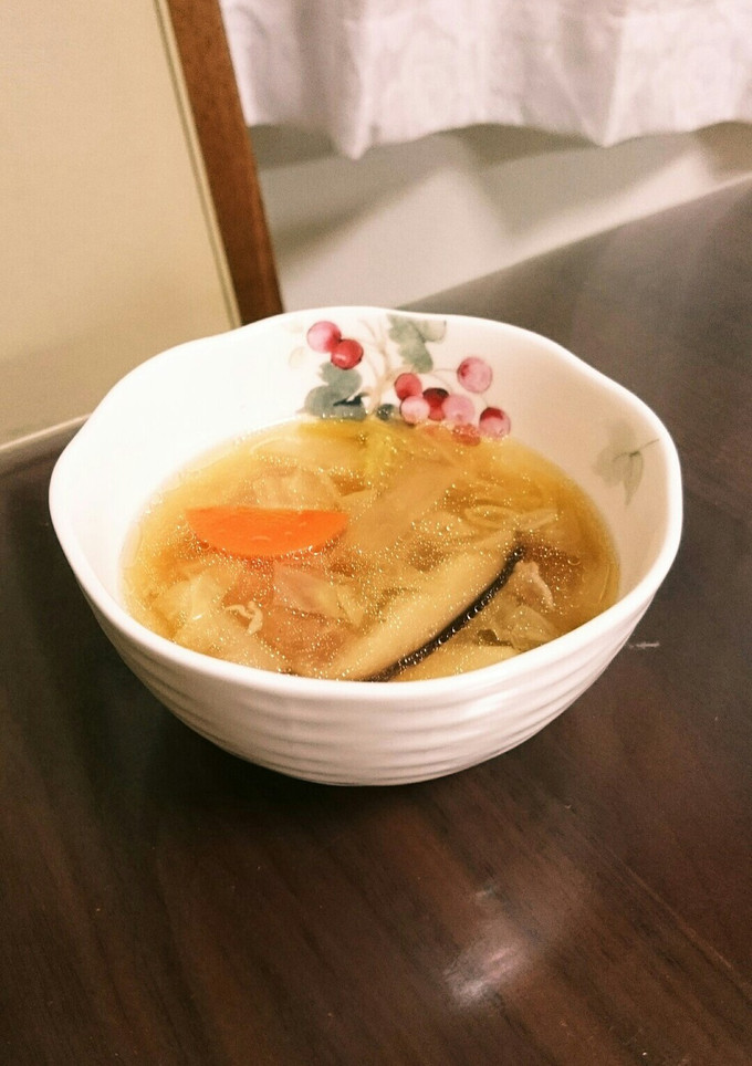 白菜と椎茸のスープ-レシピのメイン写真