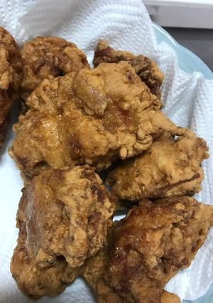 刺身醤油で☆鶏もも肉の唐揚げ♪-レシピのメイン写真