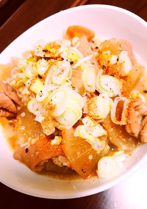 簡単もつ煮〜下処理から完成まで〜-レシピのメイン写真