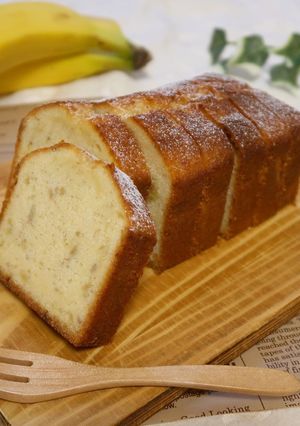 *しっとりやさしいバナナケーキ*-レシピのメイン写真