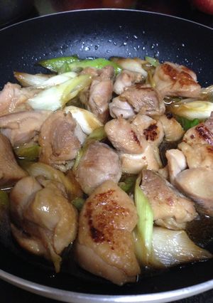 鶏ももとネギ-レシピのメイン写真
