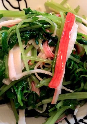 豆苗の和え物-レシピのメイン写真