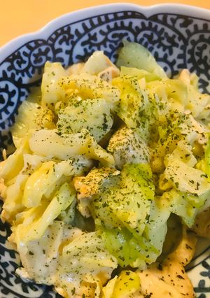 鶏肉とキャベツのマヨネーズ炒め-レシピのメイン写真