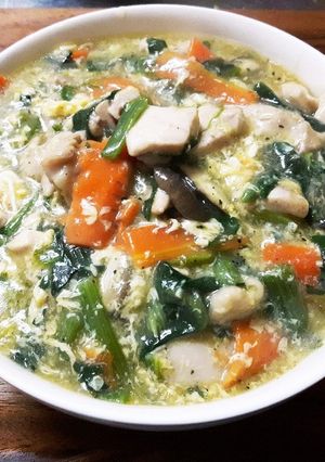 鶏肉の彩り塩あんかけ-レシピのメイン写真