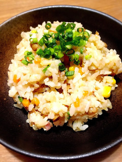 納豆炒飯-レシピのメイン写真