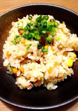 納豆炒飯-レシピのメイン写真