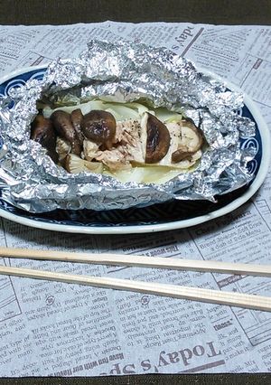 男でも簡単!鮭のホイル焼き-レシピのメイン写真