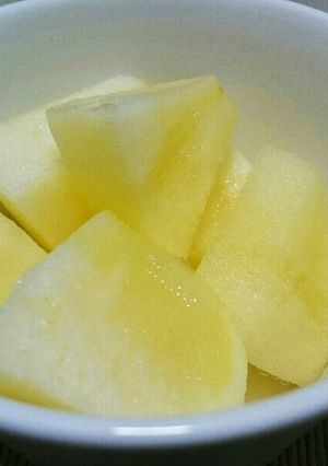 ホットりんご-レシピのメイン写真