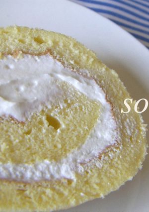 食べ切り♡至福のふわっしと♥ロールケーキ-レシピのメイン写真