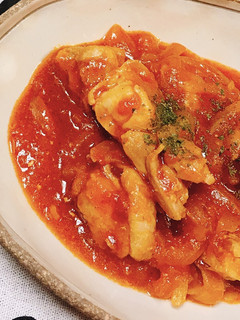 カリカリチキンのトマト煮込み☆-レシピのメイン写真