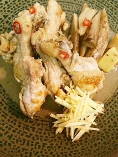 手羽元とゴボウのたっぷり生姜煮-レシピのメイン写真