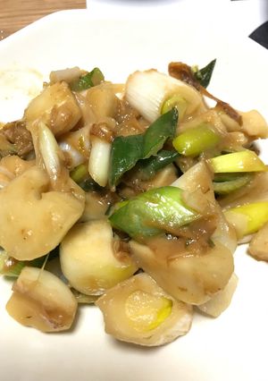簡単！ネギ味噌にんにく！元気出そうな一品-レシピのメイン写真