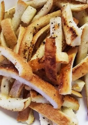 たまには、甘くないパンの耳の食べ方♪-レシピのメイン写真