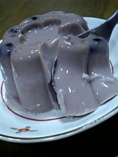 黒豆の煮汁でプリン-レシピのメイン写真