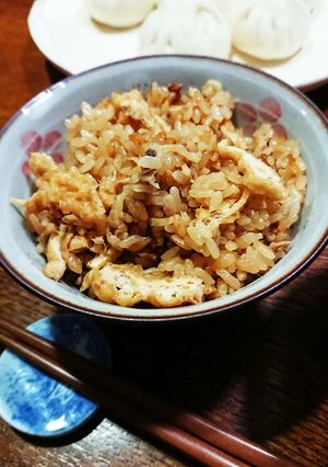 ツナと油揚げのしょうが茶飯-レシピのメイン写真
