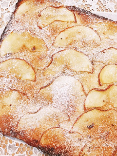 クッキーとケーキ2層仕上げのりんごケーキ-レシピのメイン写真