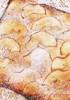 クッキーとケーキ2層仕上げのりんごケーキ-レシピのメイン写真