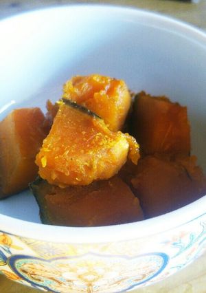納豆のたれで、カボチャの煮物-レシピのメイン写真