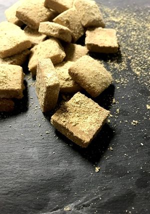 簡単・フープロで作る黒蜜きな粉クッキー-レシピのメイン写真