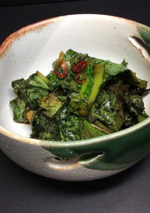 源助株菜の漬物-レシピのメイン写真