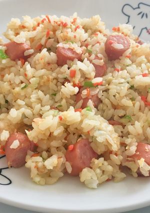 野菜彩りチャーハン-レシピのメイン写真