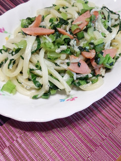 鉄分&カルシウムたっぷり☆簡単やきうどん-レシピのメイン写真