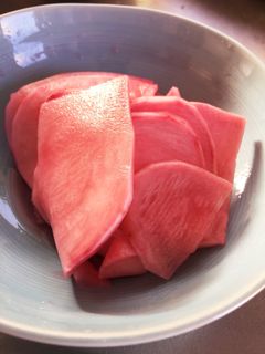 下漬け不要 簡単 赤カブの甘酢漬け-レシピのメイン写真