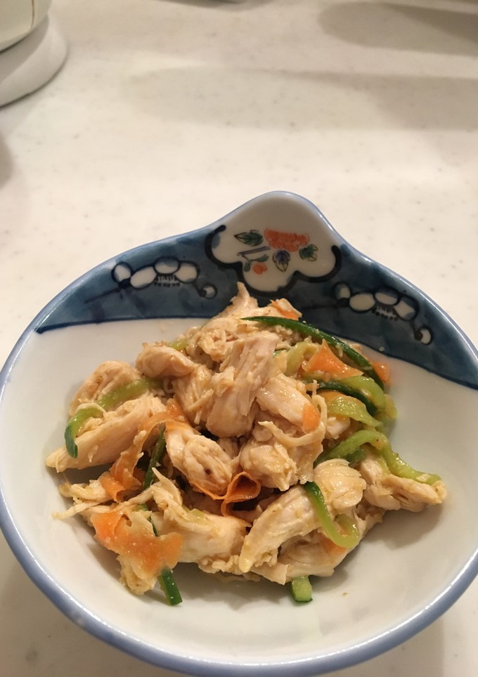 ささみの胡麻味噌和え-レシピのメイン写真
