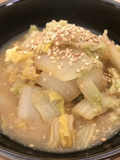 白菜のゴマたっぷり辛子醤油和え*-レシピのメイン写真