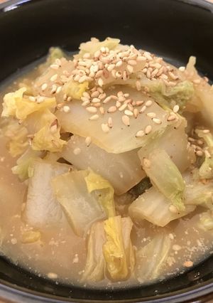 白菜のゴマたっぷり辛子醤油和え＊-レシピのメイン写真