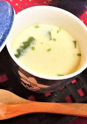 簡単★プルンプルン【焙煎ごま茶碗蒸し】-レシピのメイン写真