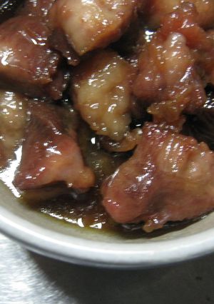 牛すじ肉甘辛煮-レシピのメイン写真