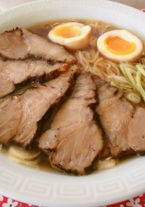 自家製炙り煮豚のチャーシュー麵♪-レシピのメイン写真