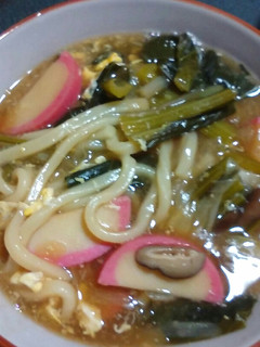具沢山で美味しいとろ~りおうどん♥-レシピのメイン写真
