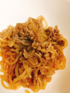 牛肉と白滝の炒め煮-レシピのメイン写真
