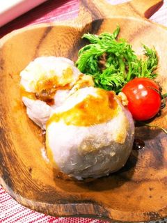 里芋で!もちもちいももち-レシピのメイン写真